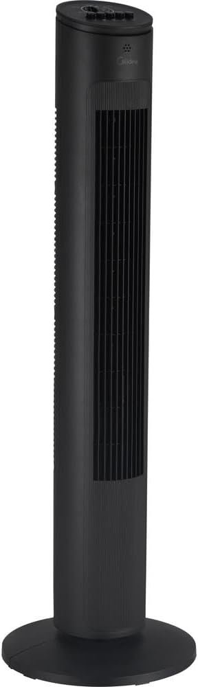 Ventilador de torre preto Midea VTMP1
