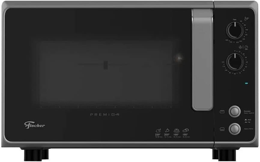 Forno elétrico Fischer Premier de bancada com capacidade de 48 litros