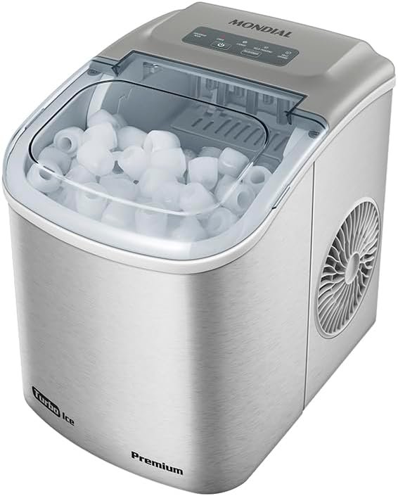 Máquina de gelo Mondial Turbo Ice Premium MG-12-GI
