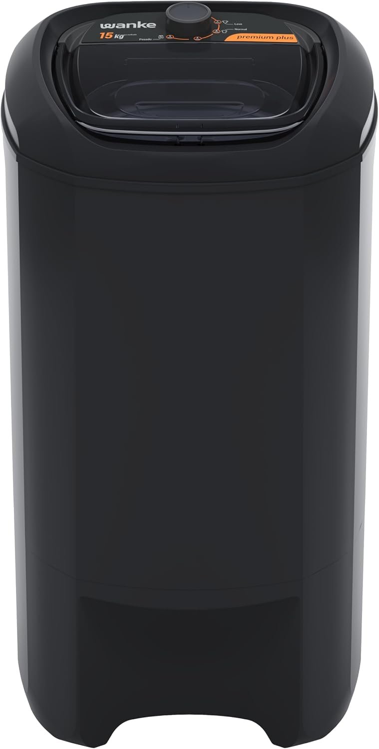 Centrífuga de roupas Wanke Premium Plus 15 kg com abertura superior