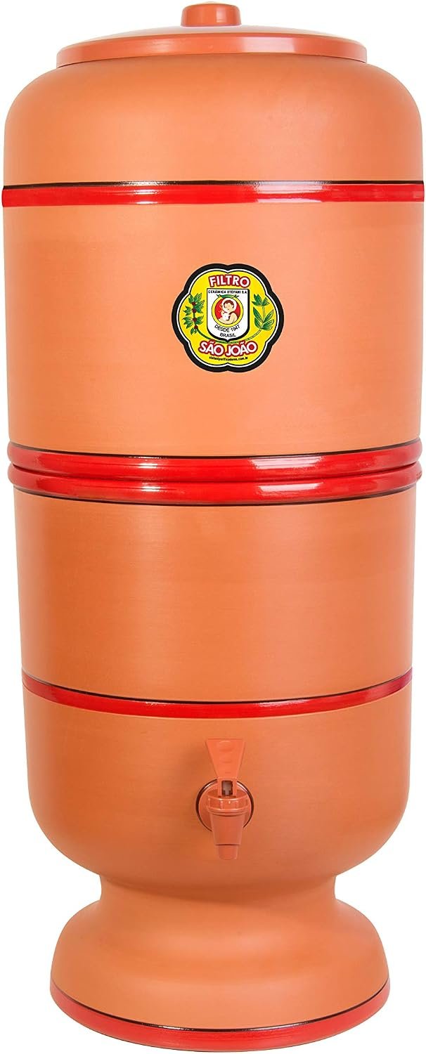 Filtro de barro São João Tradicional de 8 litros