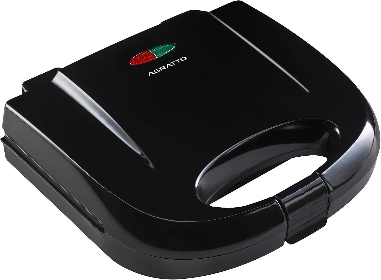 Máquina de waffle Agratto Aroma AWAF01I preta